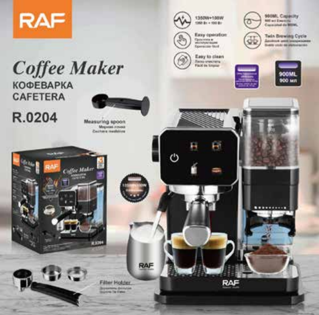MAQUINA DE CAFFE DIGITAL (R0204)