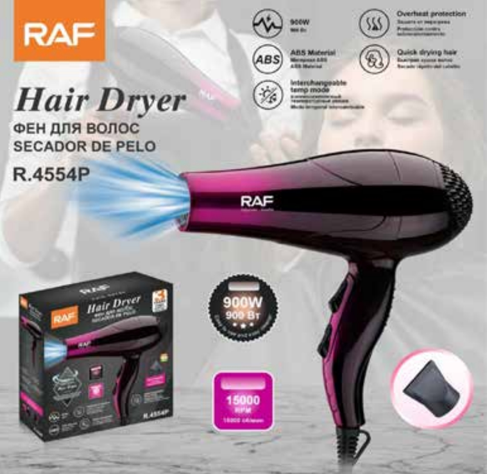 SECADOR DE CABELLO (R4554)